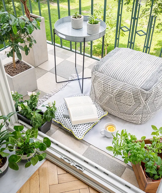 Optimising your balcony